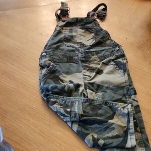 Wrangler Authentic Camouflage Bib Overalls